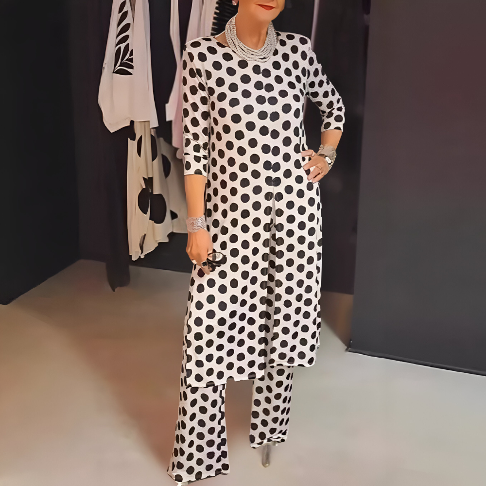 Thyra – Polka Dot Chic Sæt