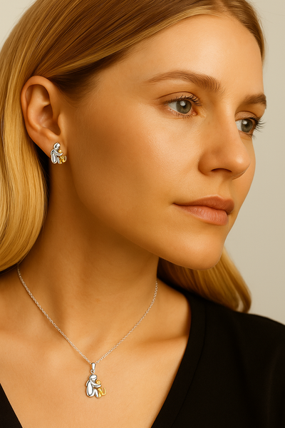 Molly - Kærlighedskæde med kat