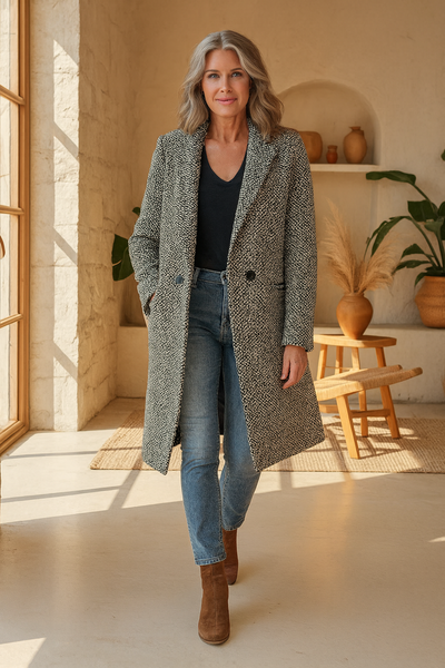 Agnes -Frakke med tidløs elegance