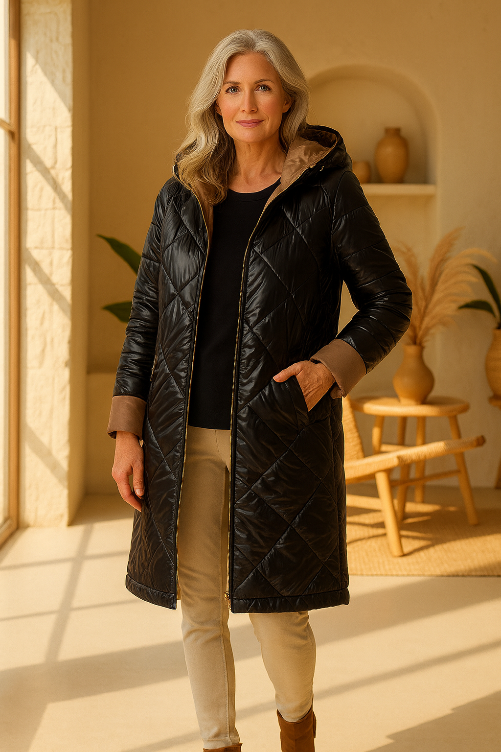 Ana - Elegant Vinterfrakke