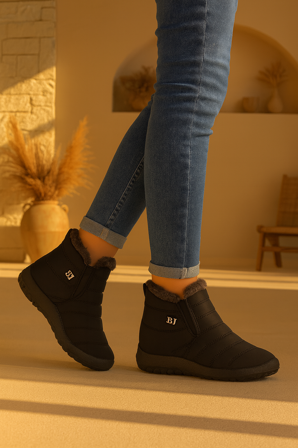 Ida - Komfortable vinter ortopædiske sko