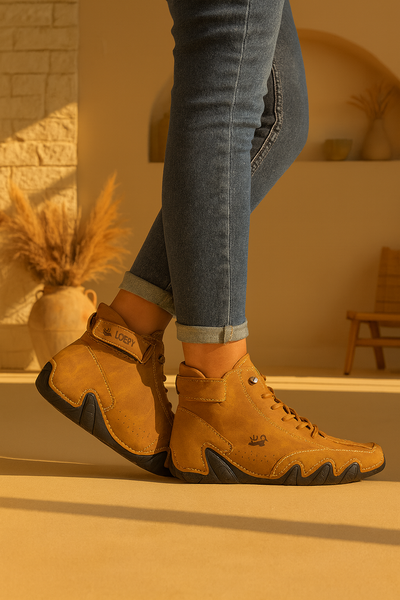 Luna - Komfortable Skridsikre Sko til Følsomme Fødder