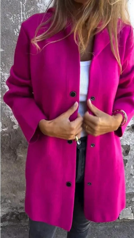 Hélène - Bomuldsjakke med Hætte