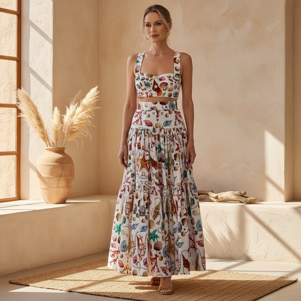 Estrid – Kystinspireret Charm Sæt