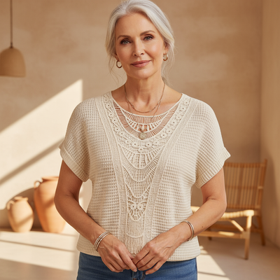 Vibeke – Boho-stil top