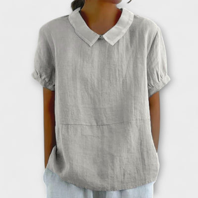 Luna  - Kortærmet Bluse