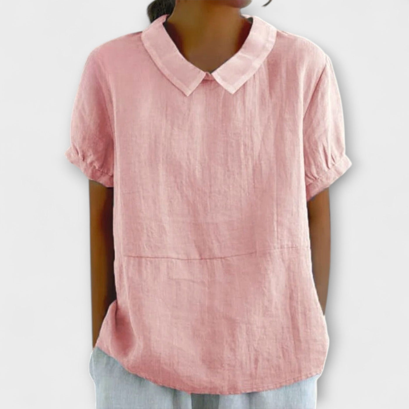 Luna  - Kortærmet Bluse