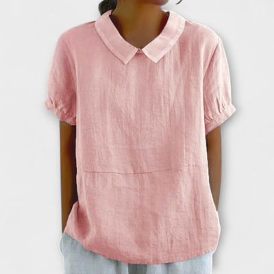 Luna  - Kortærmet Bluse