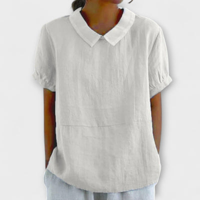 Luna  - Kortærmet Bluse